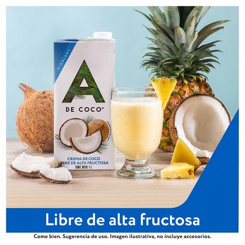 Crema de Coco A de Coco 1L