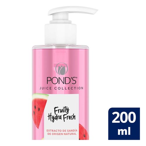 Gel Limpiador Facial Pond's Fruity Hydra Fresh Sandía 200ml