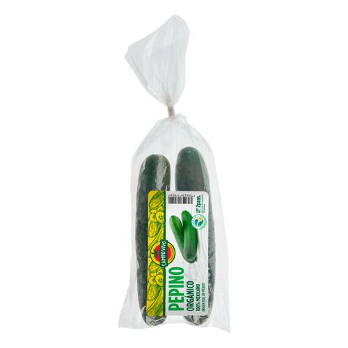 Pepino Campo Vivo Orgánico 2 Piezas