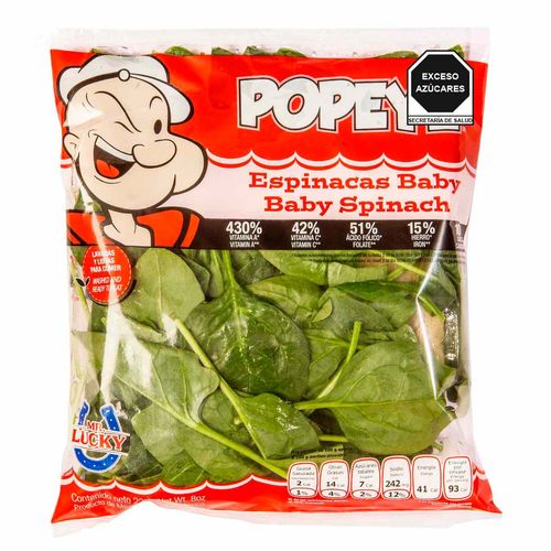 Espinaca Baby Mr. Lucky Popeye 227g