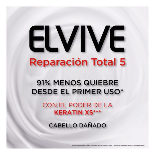 Acondicionador L'Oréal Paris Elvive Reparación Total 5 Cabello Dañado 680ml