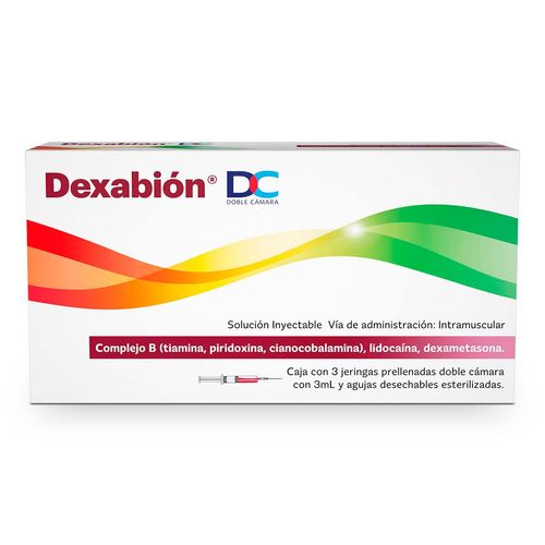 Solución Dexabión DC Caja con 3 Jeringas