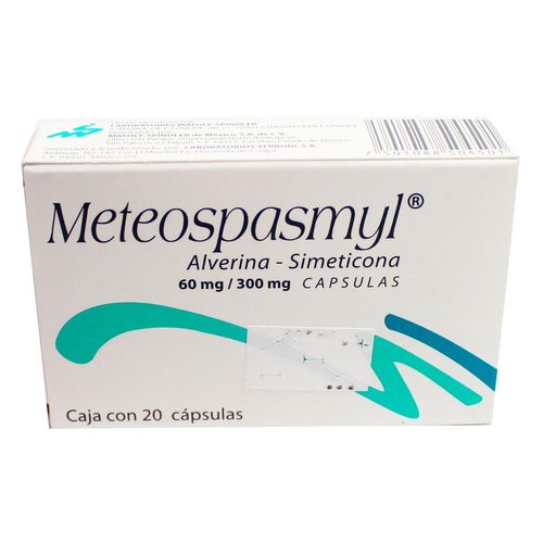 Cápsulas MeteoSpasmyl 60mg/300mg Caja con 20 Cápsulas