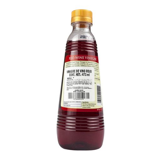 Vinagre Pompeian con Vino Rojo 473ml