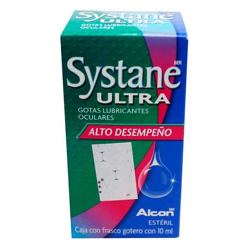 Gotas Oftálmicas Systane Ultra Lubricantes Alto Desempeño Gotero con 10ml