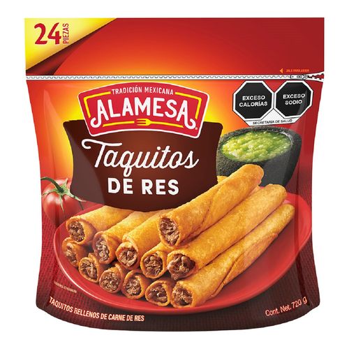 Taquitos Alamesa Res 720g