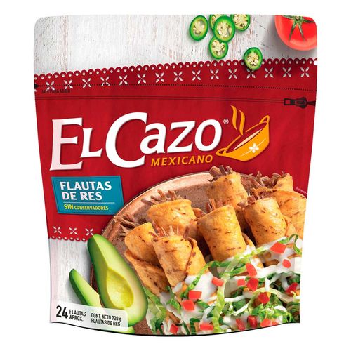 Flautas de Res El Cazo 720g