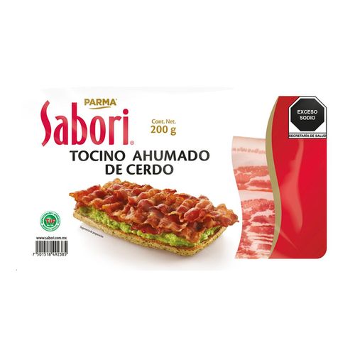 Tocino Ahumado de Cerdo Sabori 200g