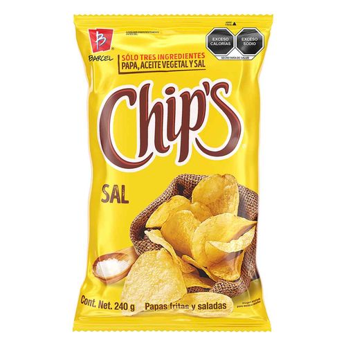Papas Fritas Chip's Sal 240g