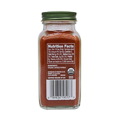 Paprika Simply Organic Ahumada 77g