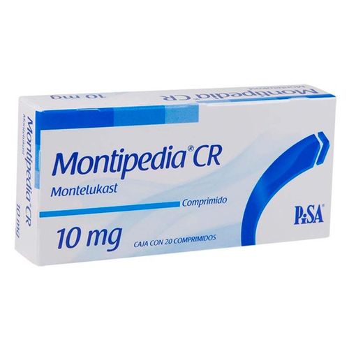 Comprimidos Montipedia CR 10mg Caja con 20 Comprimidos
