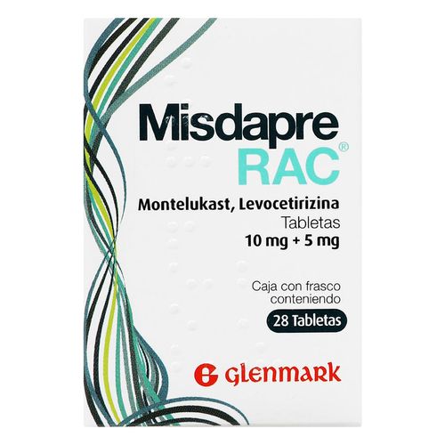 Tabletas Misdapre Rac 10mg/5mg Caja con 28 Tabletas