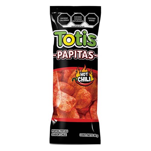 Papas Totis Papitas Hot Chili 90g