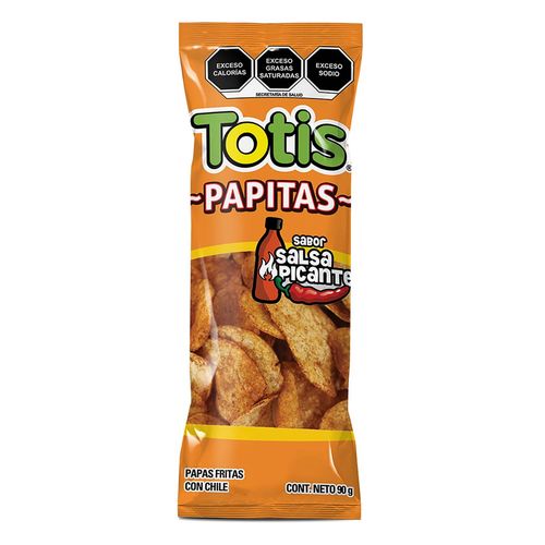 Papas Totis Papitas sabor Salsa Picante 90 g