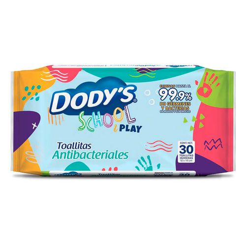 Toallitas Doby´S Antibacteriales con 30 Toallitas