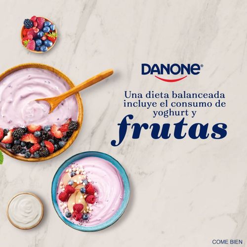 Yoghurt Danone Frutas Selectas Con Fresa Y Moras 900g