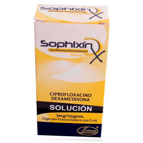Solución Oftálmica Sophixin DX Frasco Gotero con 5ml