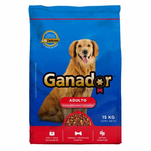 Alimento Seco para Perro Ganador Original Adulto 15kg