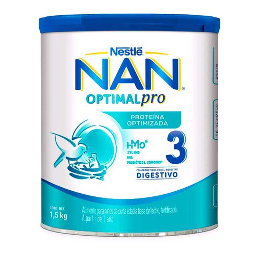 Fórmula Infantil NAN 3 Optimal Pro de 1 a 2 años 1.5kg