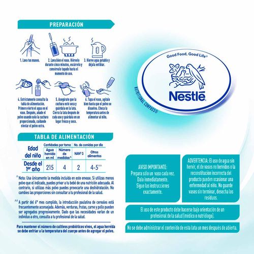 Fórmula Infantil NAN 3 Optimal Pro de 1 a 2 años 1.5kg