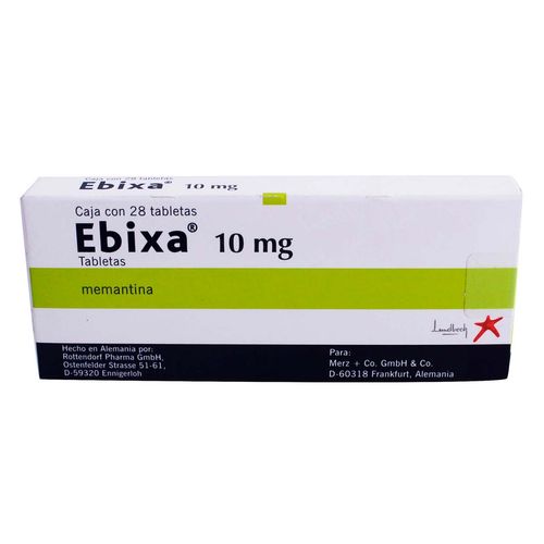 Tabletas Ebixa 10mg Caja con 28 Tabletas