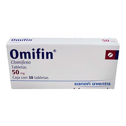 Tabletas Omifin 50mg Caja con 30 Tabletas