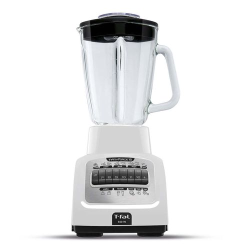 Licuadora T-Fal InfinyForce 12 Funciones 1.25L Blanca LN8121MX