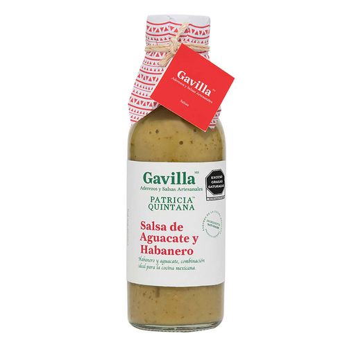 Salsa Gavilla Aguacate Habanero 360ml