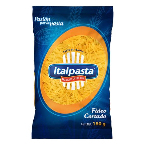 Pasta Italpasta Fideo Cortado 180g