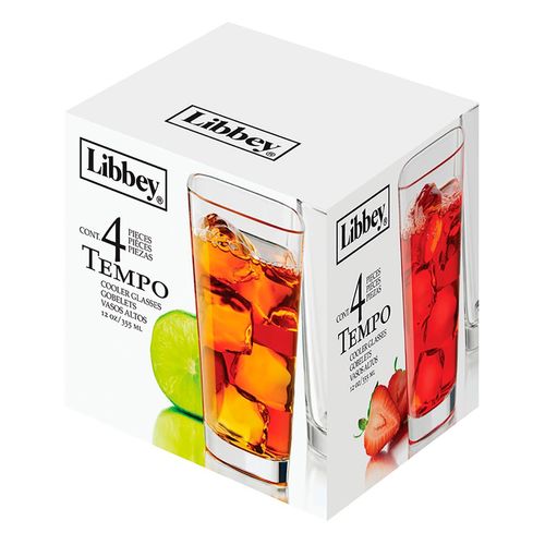 Juego 4 Vasos Tempo