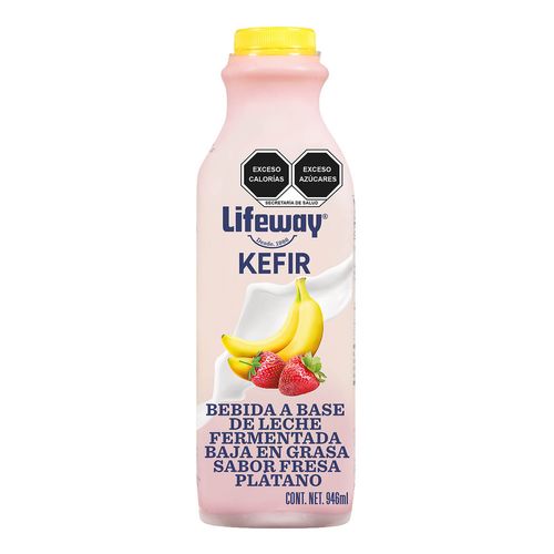 Lifeway Kéfir Low Fat Fresa Plátano 946ml