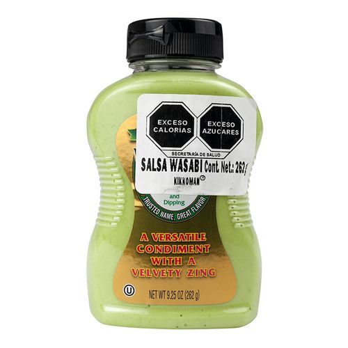 Salsa Wasabi Kikkoman Frasco 262g