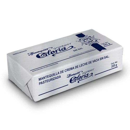 Mantequilla Gloria Le Cordón Bleu sin Sal 225g