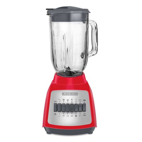 Licuadora Black and Decker DuraPro 12 Velocidades 550W 1.25L BLBD210GR-MX