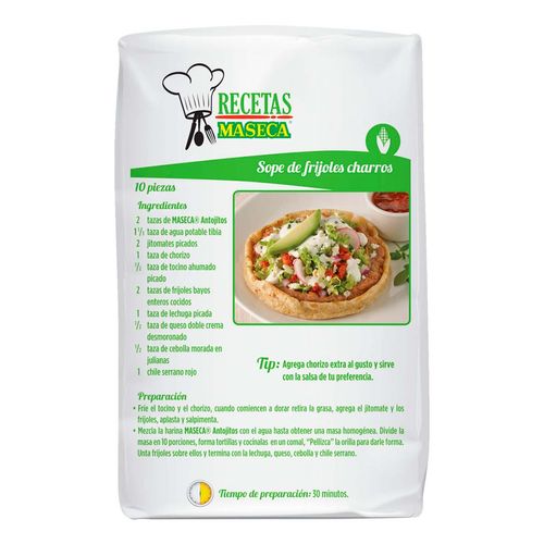 Harina de maíz Maseca antojitos 1Kg