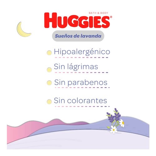 Crema Huggies Sueños de Lavanda 250 ml
