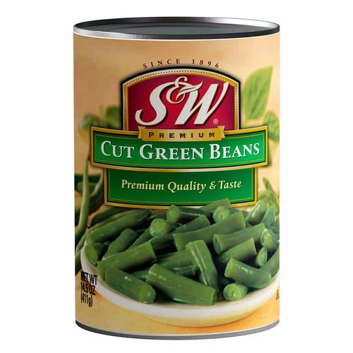 Vegetales en Conserva S&W Ejote 411g
