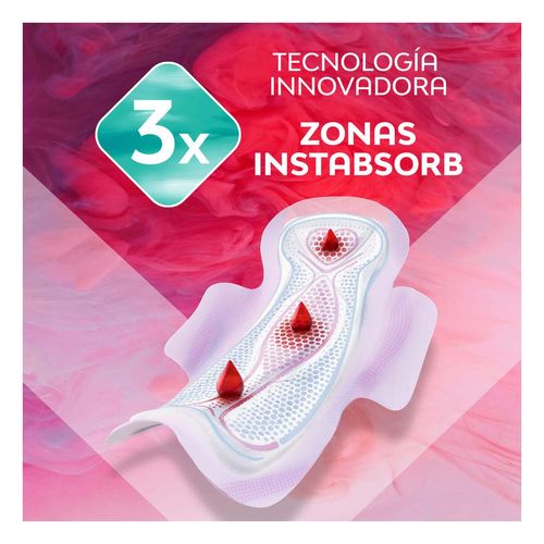 Toallas Femeninas Saba Invisible Buenos Días Delgada con Alas 32 Toallas
