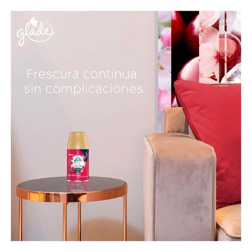 Aromatizante Automático en Aerosol Glade Alegría Floral y Frutos Rojos Repuesto de 175g