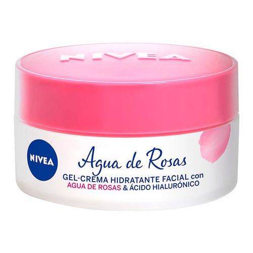 Gel Crema Hidratante Facial NIVEA  Agua De Rosas y Ácido Hialurónico 50ml