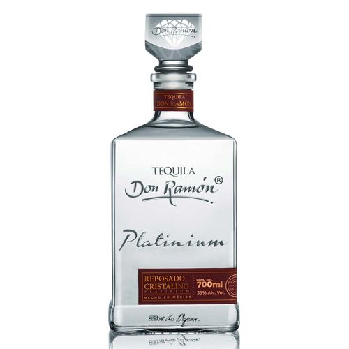 Tequila Don Ramón Reposado Cristalino Platinium 700ml