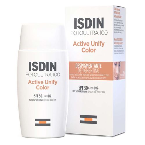 Protector Solar Fotoultra 100 Isdin Active Unify Color 50+SPF 50ml