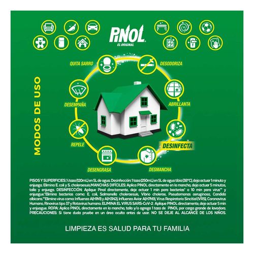 Limpiador Multiusos Pinol El Original con Aceite de pino 1.65L