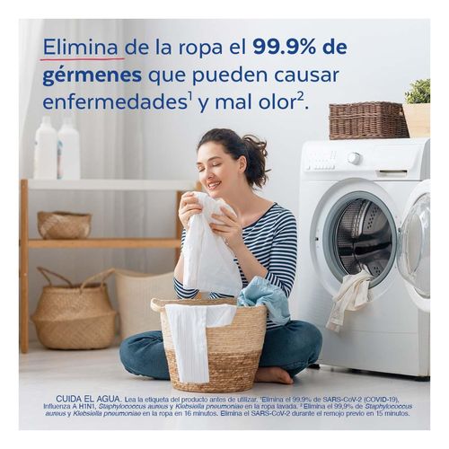 Desinfectante de Ropa Lysol Crisp Linen 2.6L