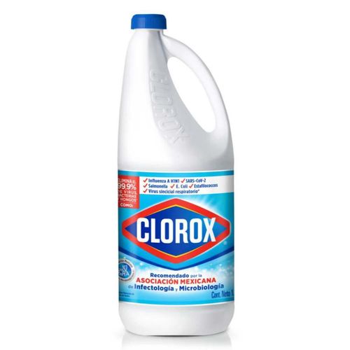 Cloro Blanqueador Desinfectante Clorox Original 1.89L