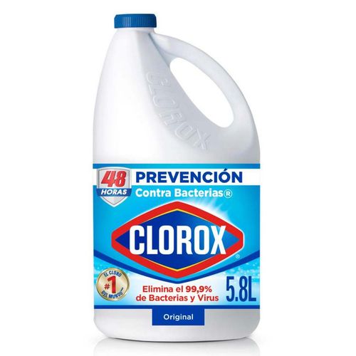 Blanqueador Clorox Triple Acción Original 5.8L