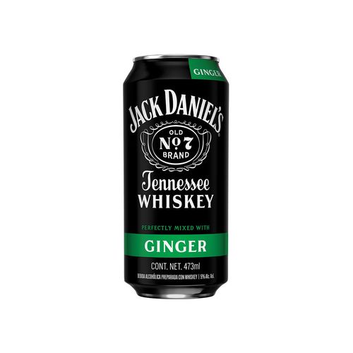 Bebida Preparada Jack Daniel's & Ginger 473ml