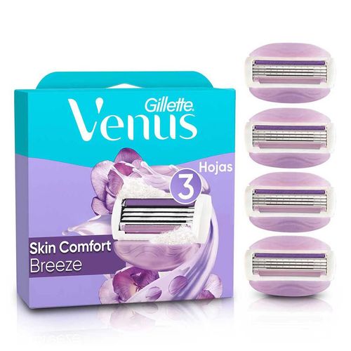 Cartucho Rastrillo Gillette Venus Breeze 4 Unidades