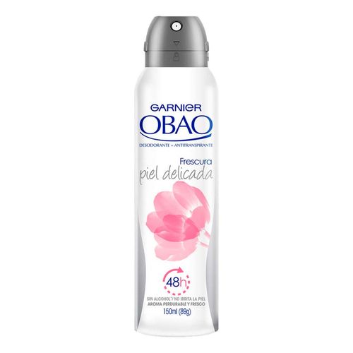 Antitranspirante en Aerosol Garnier Obao Piel Delicada 89g