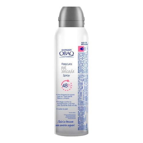 Antitranspirante en Aerosol Garnier Obao Piel Delicada 89g